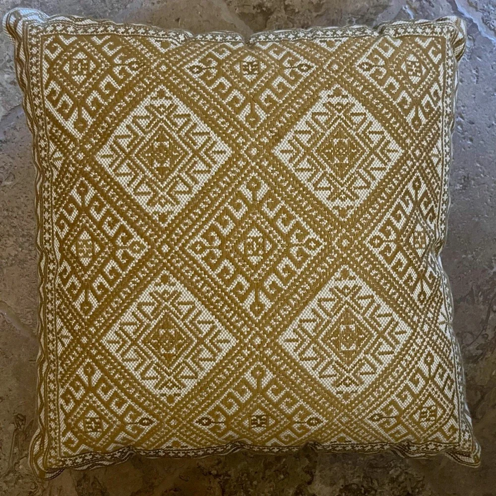 LOT OF 3 Throw Accent Pillows Fall Happy Harvest Bloomingville Autumn Down Decor